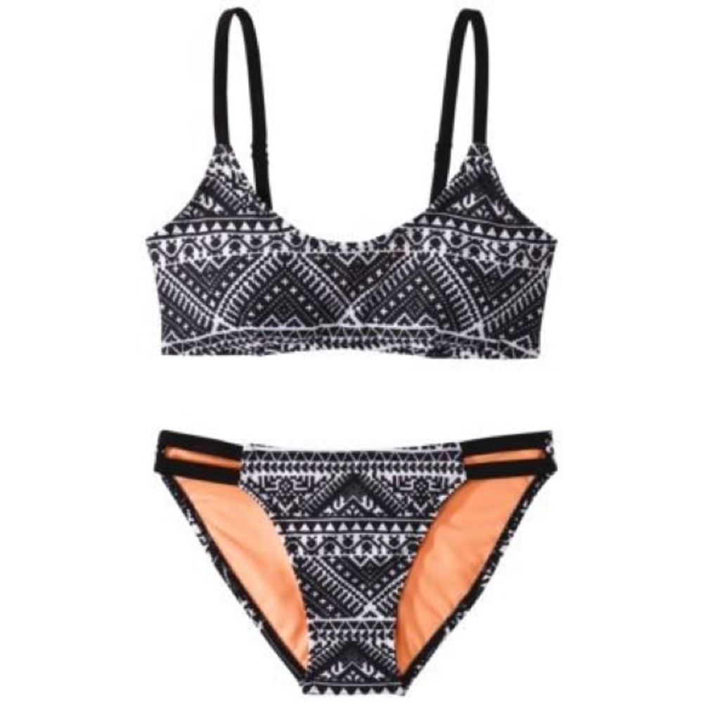 Xhilaration Tribal Print Bikini Top